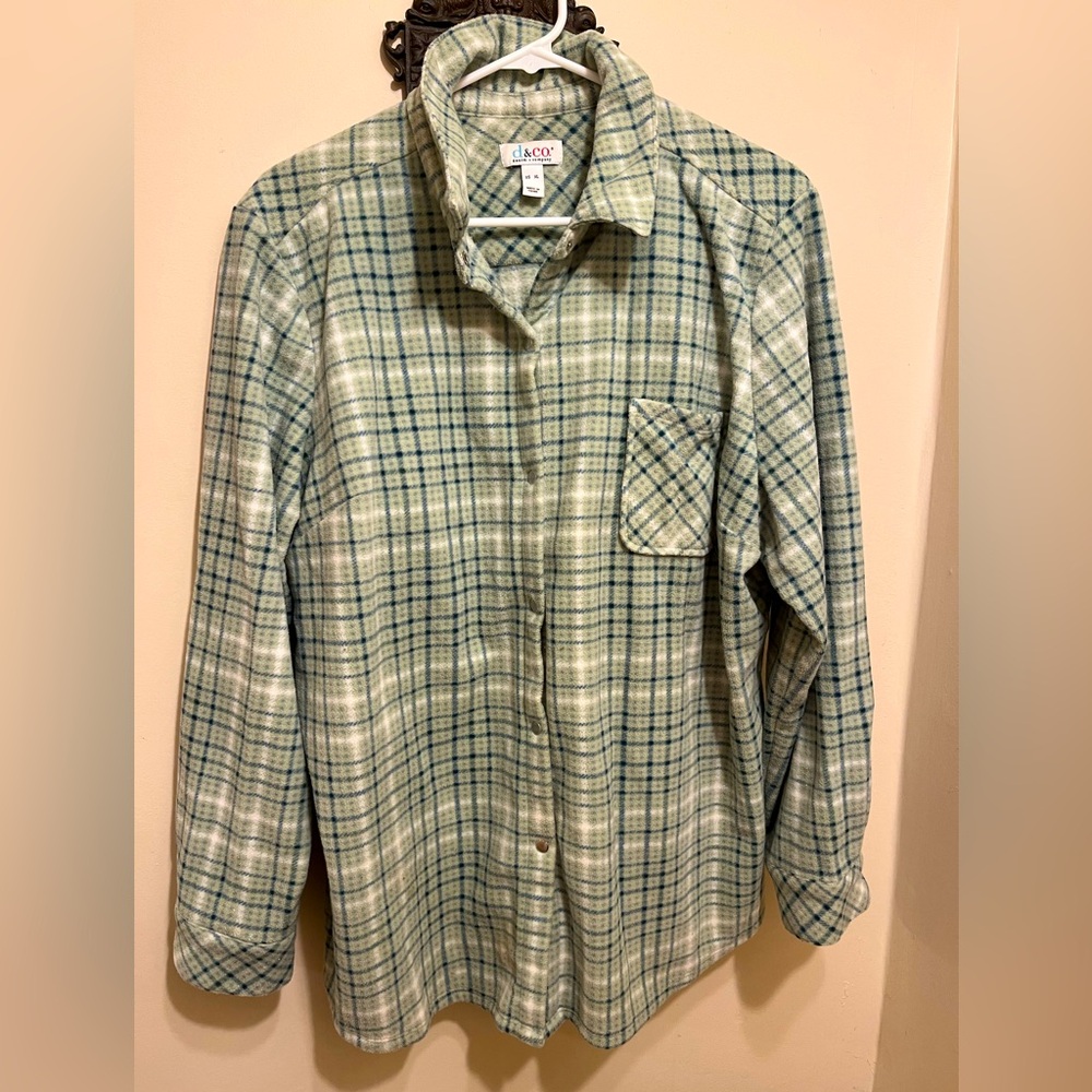 D&Co flannel women’s shirt XL